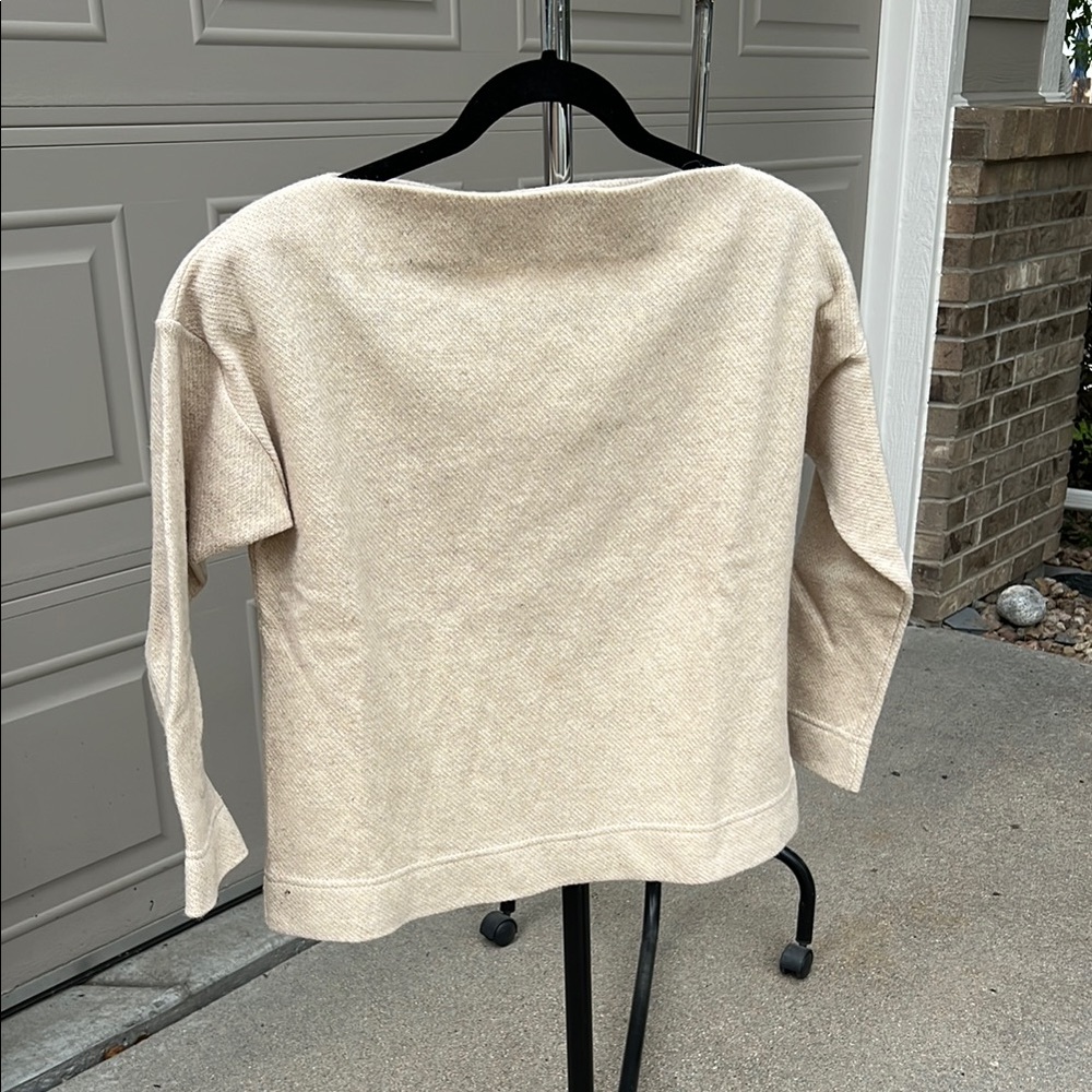 Elizabeth Suzann Ava Boatneck Wool Sweater
